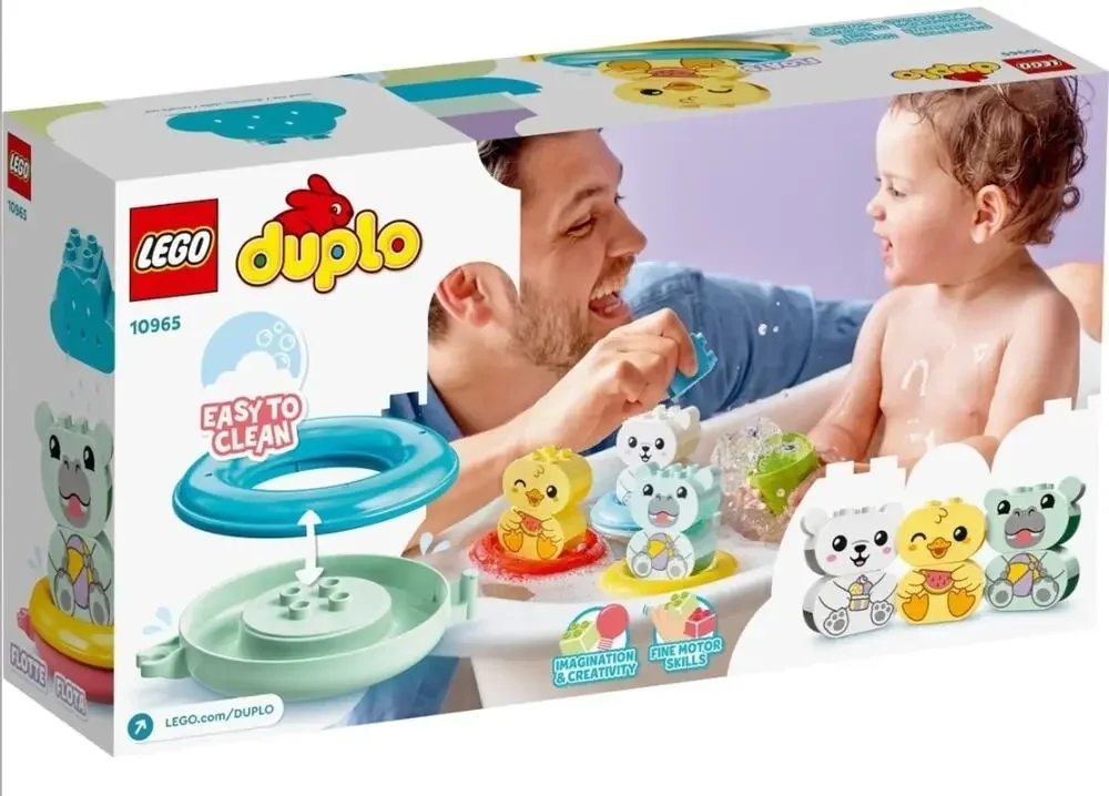 LEGO® DUPLO® My First Bath Time Fun: Floating Animal Train 10965